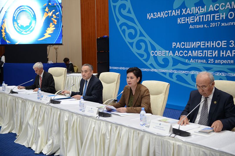 Состоялось расширенное заседание Совета Ассамблеи народа Казахстана