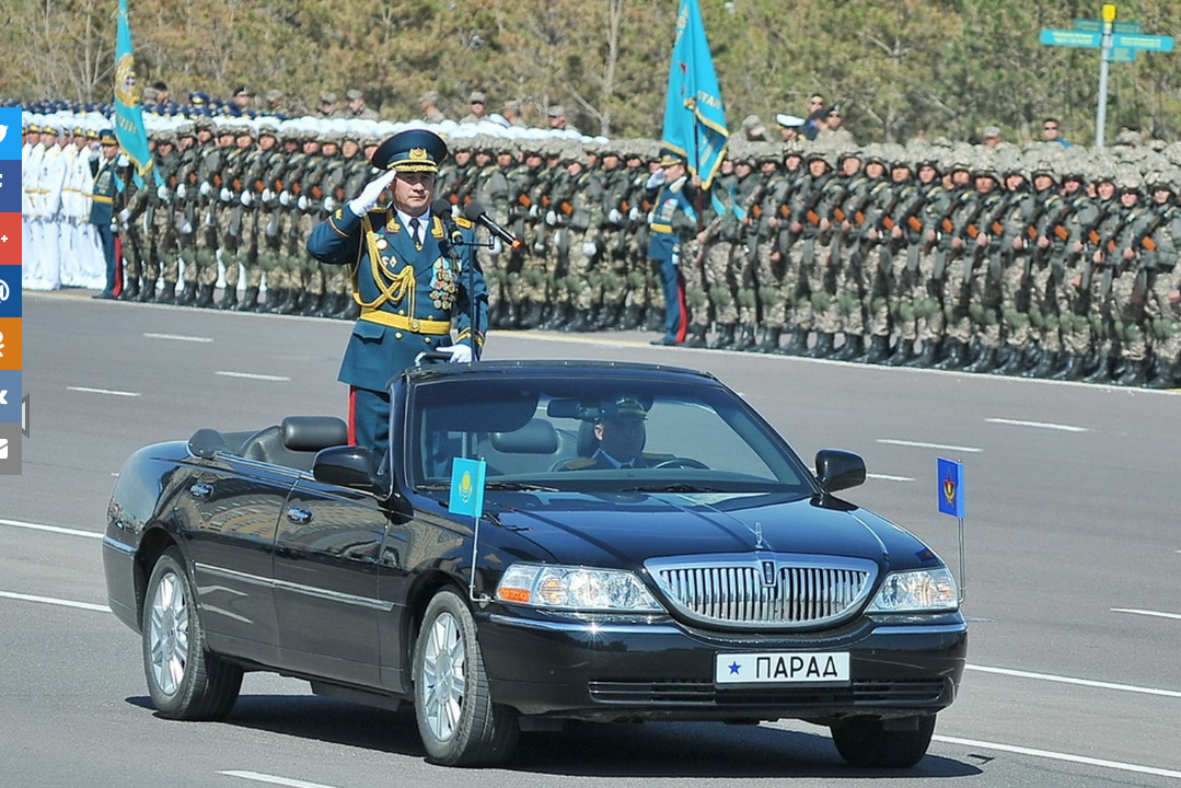 Генеральная репетиция военного парада состоялась в Астане 