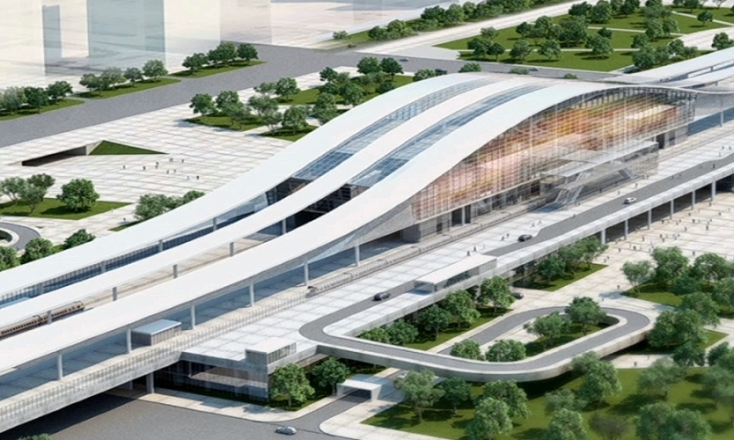 1 июня новый железнодорожный вокзал столицы примет первых пассажиров