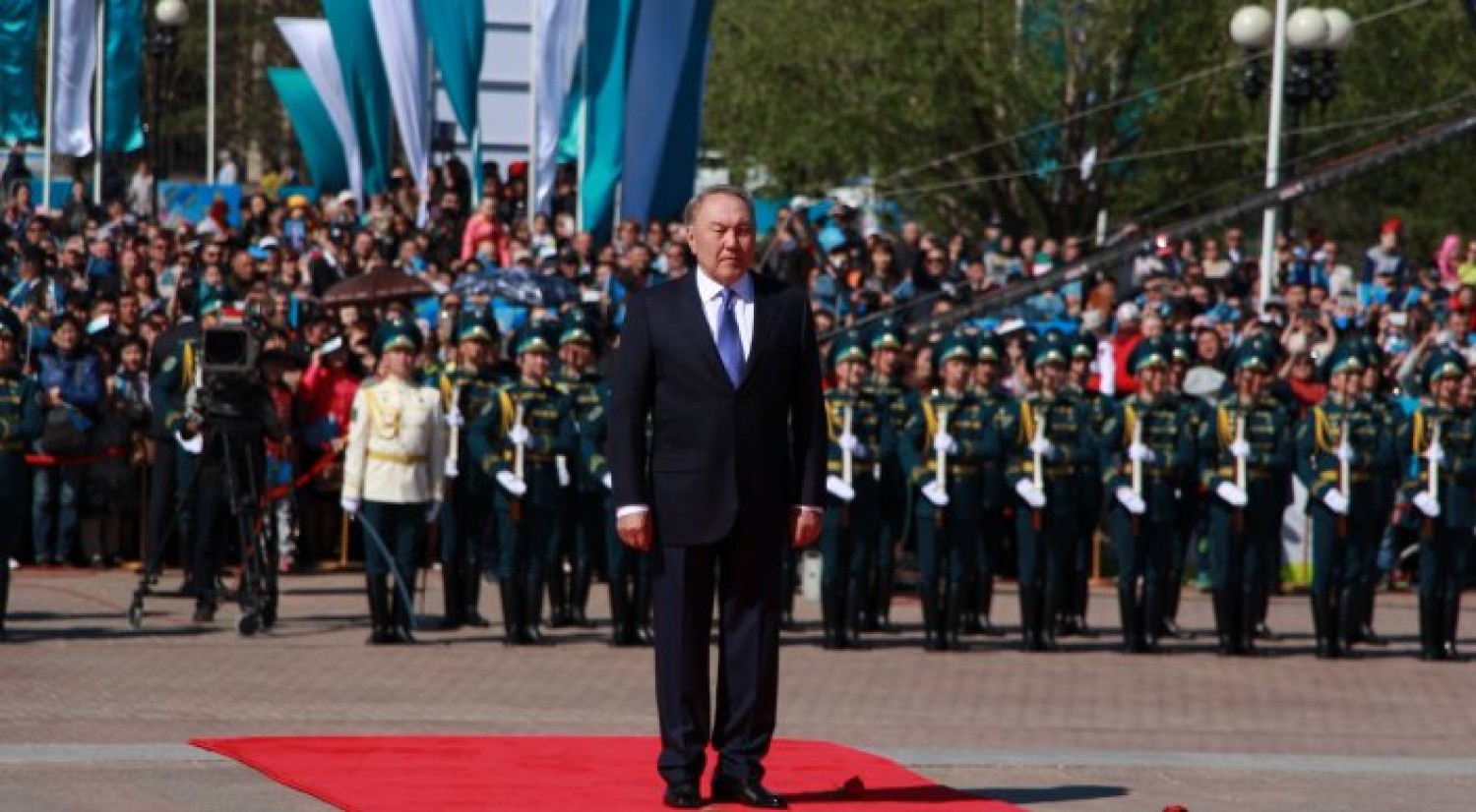 Президент страны Нурсултан Назарбаев поздравил казахстанцев с Днем Победы