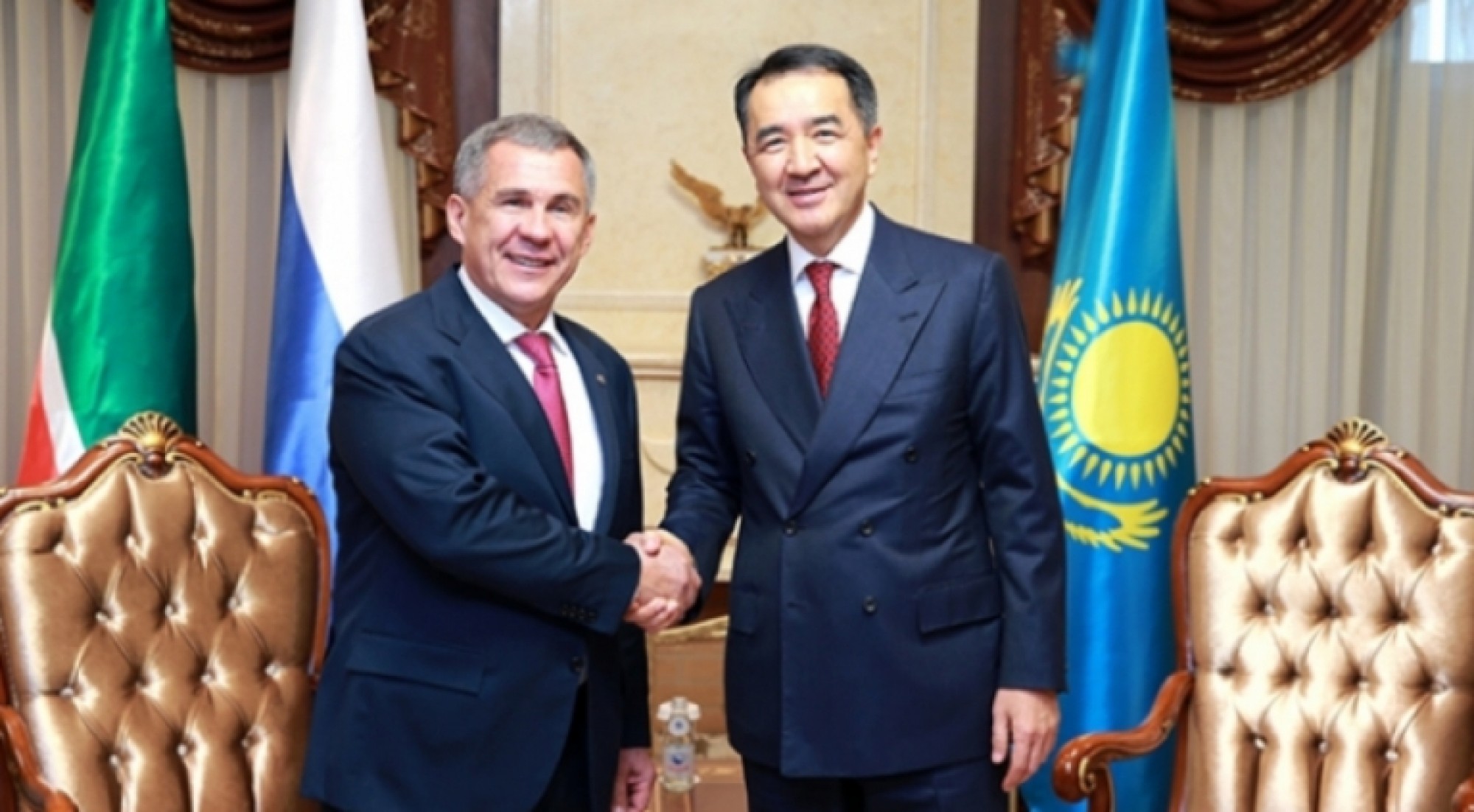 Премьер-Министр РК встретился с Президентом Татарстана 