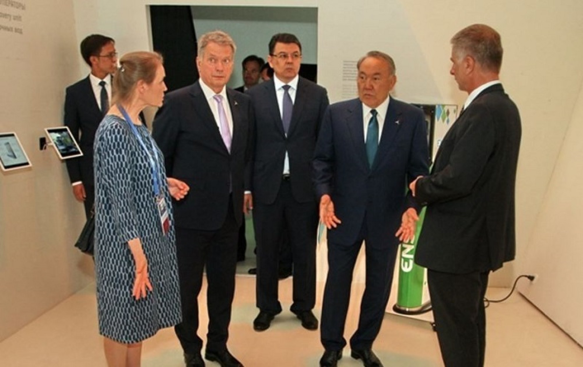 Нурсултан Назарбаев выразил заинтересованность в укреплении отношений с Финляндией в промышленности, медицине и некоторых других сферах