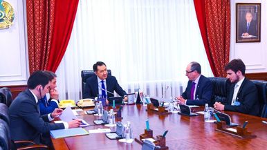 Бакытжан Сагинтаев встретился с послом Швейцарии Урсом Шмид