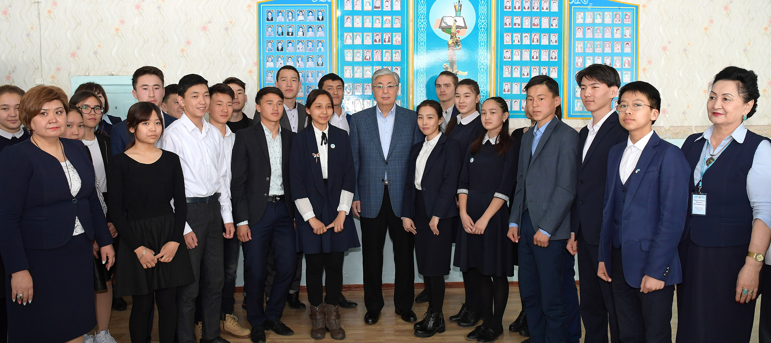 Президент Казахстана Касым-Жомарт Токаев посетил село Косшы