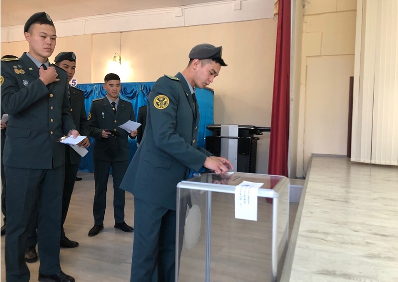 В Вооруженных Силах завершено голосование на выборах Президента Казахстана
