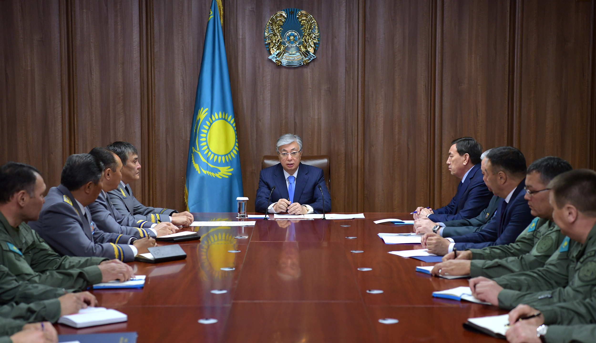 Президент Казахстана встретился с руководящим составом Службы государственной охраны