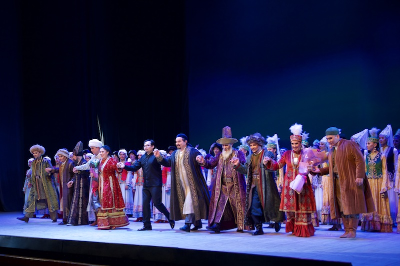 «Астана Опера» впервые исполнила оперу «Абай» в Узбекистане