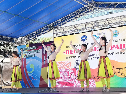 Международный этнофольклорный фестиваль в честь дня города прошел в Петропавловске