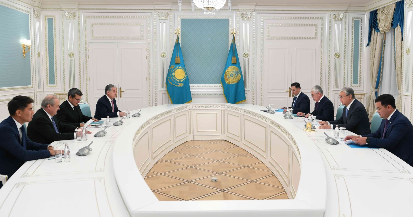 Глава государства принял министров иностранных дел государств Центральной Азии