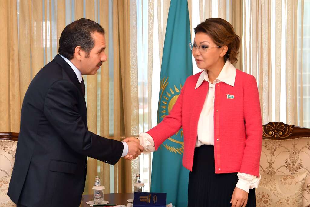 Глава Сената встретилась с Послом Иордании