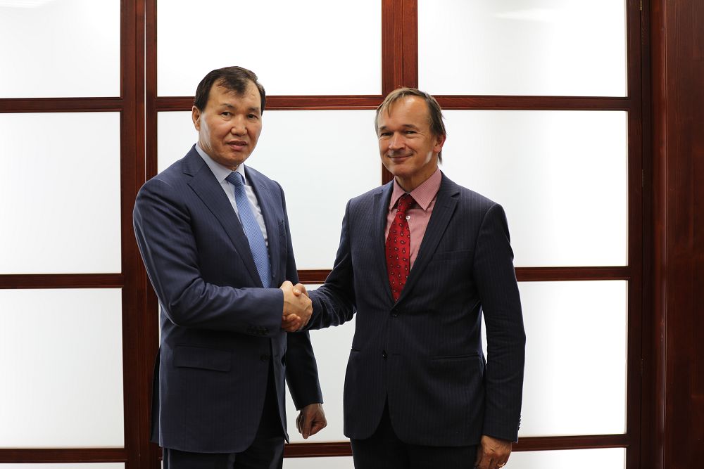 Алик Шпекбаев встретился с Послом Королевства Нидерландов