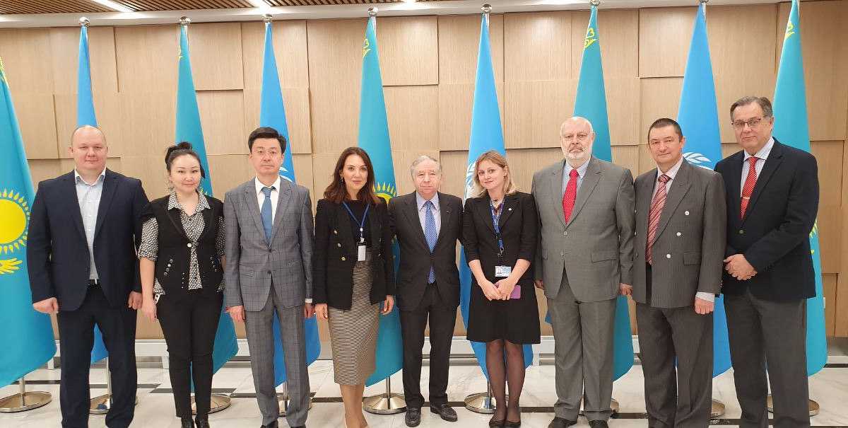 Спецпосланник ООН посетил новое здание ООН в Алматы