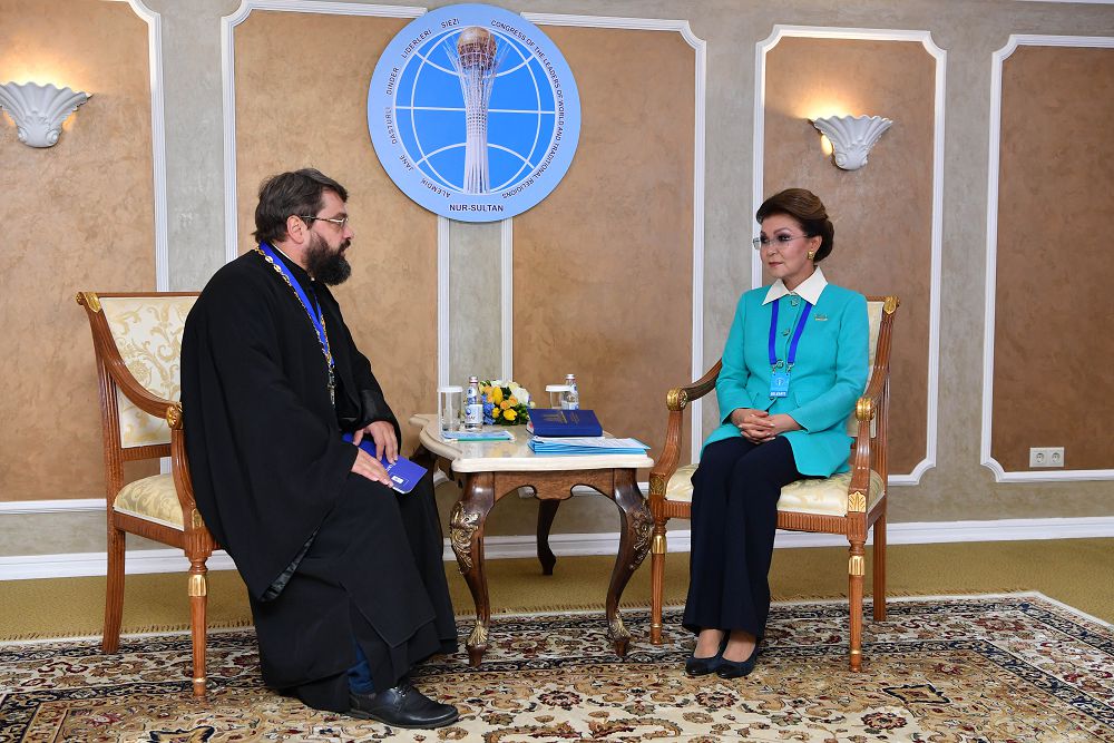 Дарига Назарбаева встретилась с представителями лидеров мировых и традиционных религий