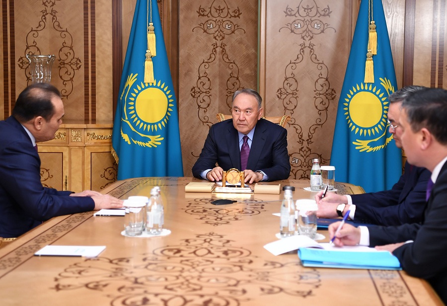 Первый Президент Казахстана принял Багдада Амреева