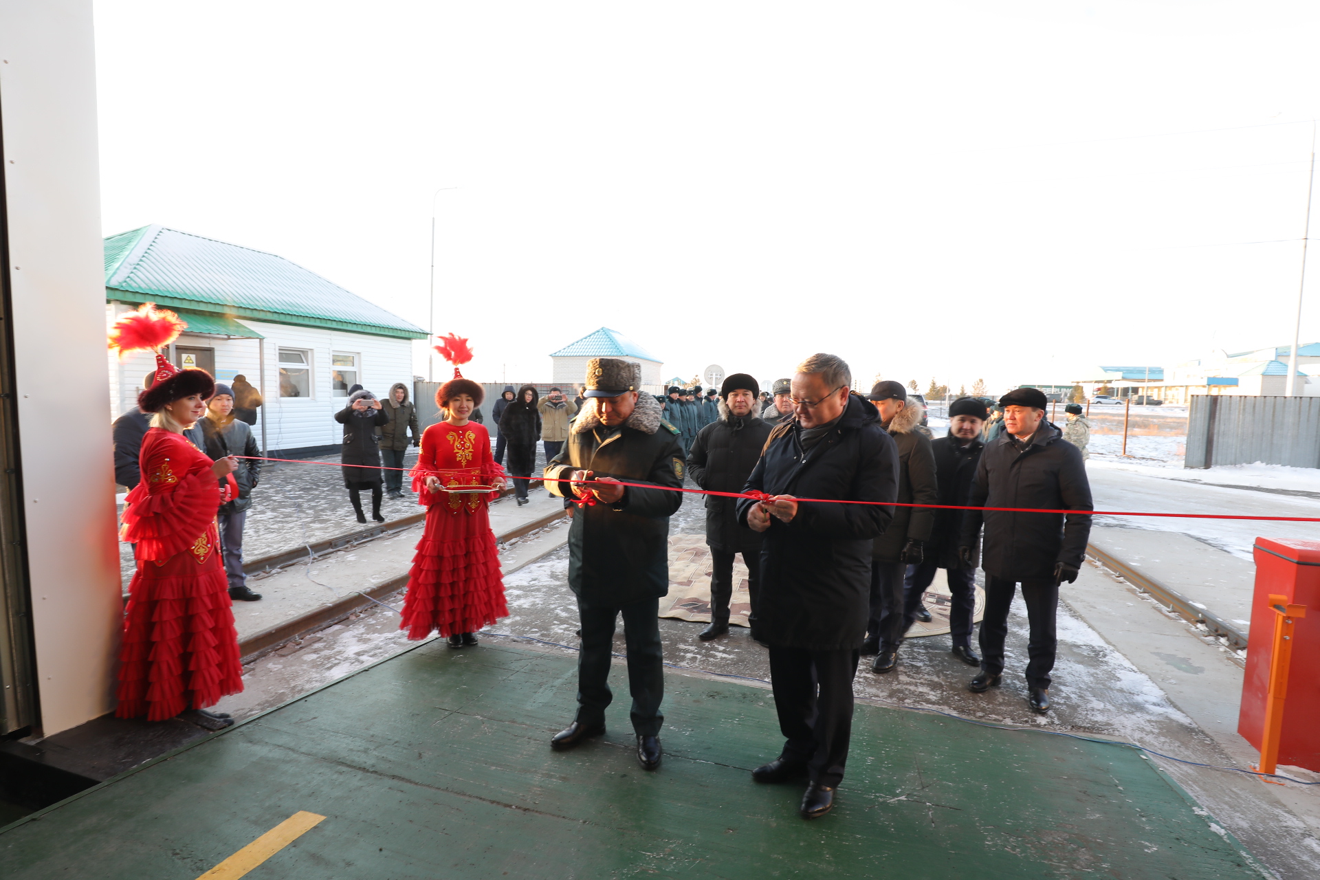 Инспекционно-досмотровый комплекс открыли на госгранице в Актюбинской области