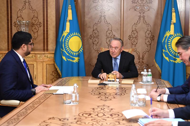 Нурсултан Назарбаев отметил высокую динамику отношений Казахстана с ОАЭ