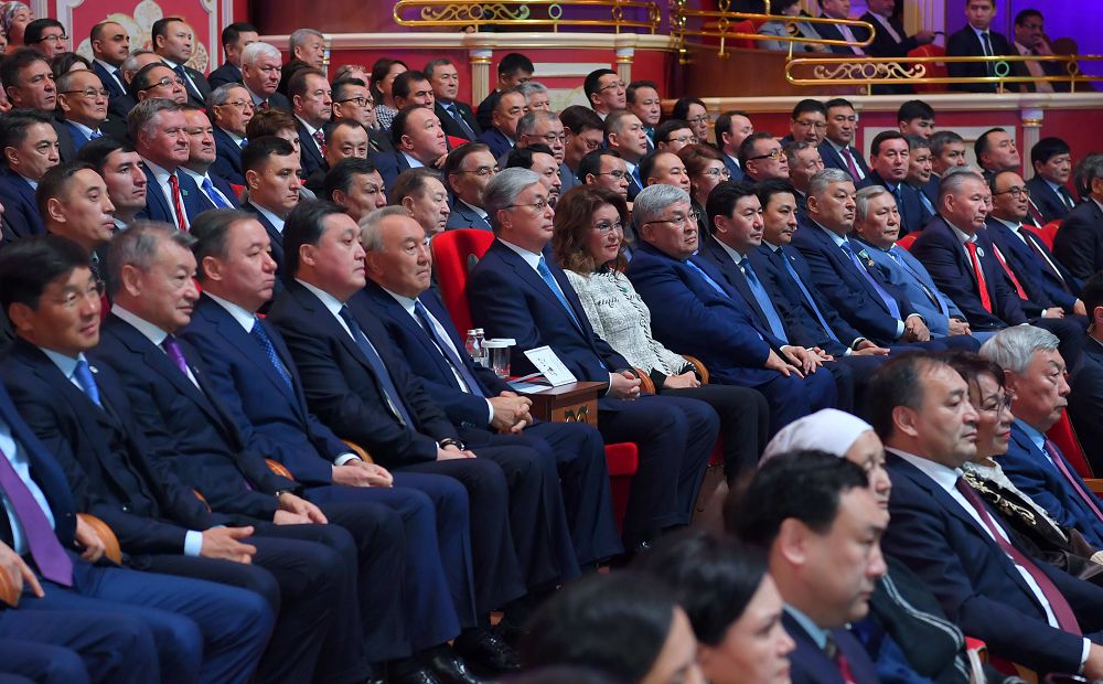 Президент принял участие в церемонии открытия торжеств, посвященных 175-летию Абая Кунанбайулы