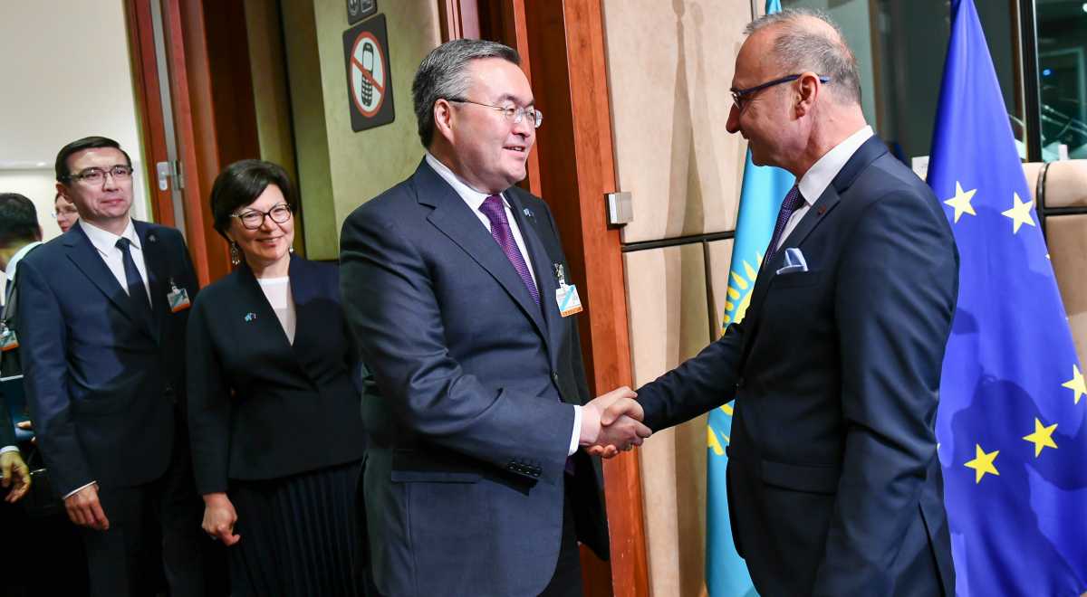 Расширяется сотрудничество Казахстана с Европейским Союзом