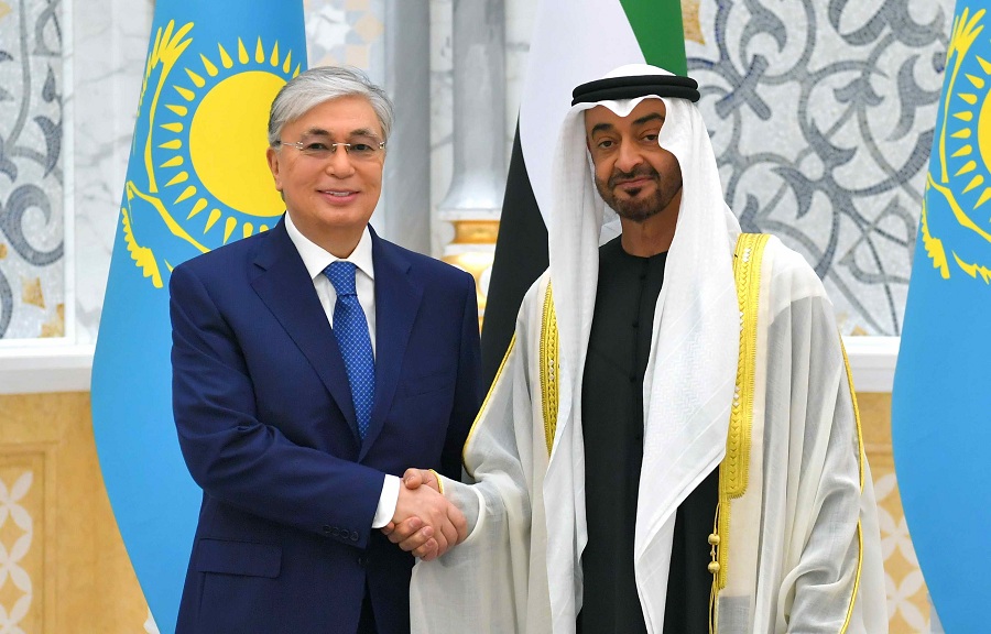 Президент провел переговоры с Наследным принцем Абу-Даби шейхом Мухаммедом бен Заидом Аль Нахаяном
