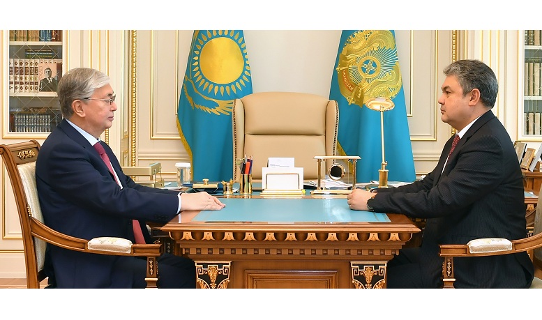 Президент принял вновь назначенного посла Казахстана в России Ермека Кошербаева