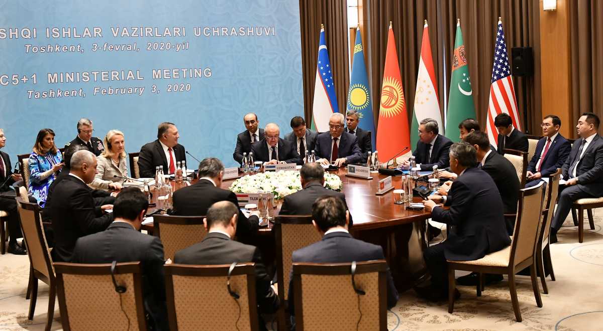 Казахстан принял участие в Министерской встрече «C5+1»