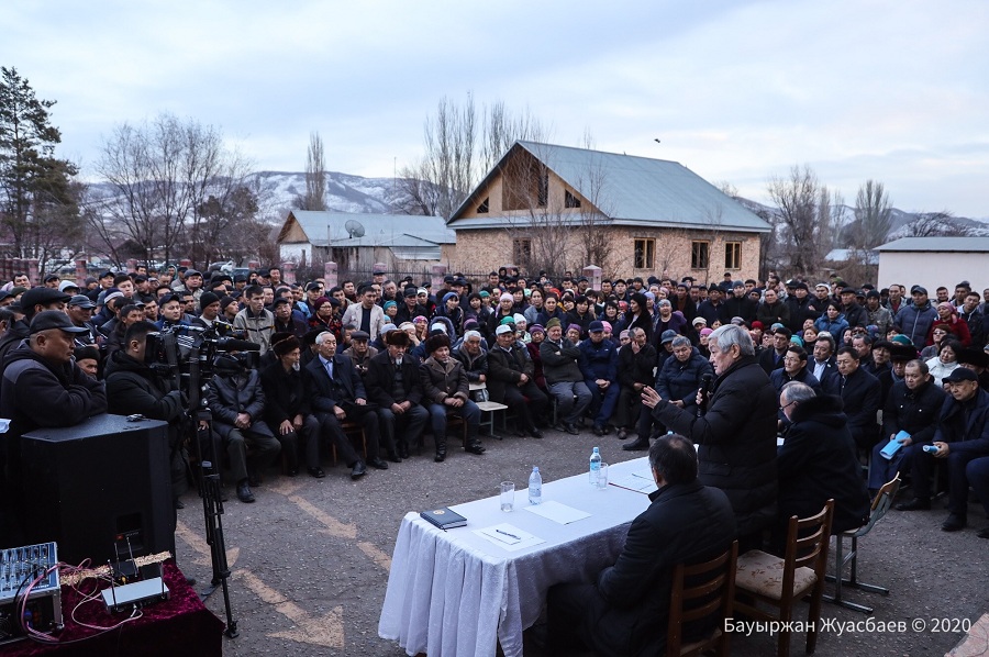Заместитель Премьер-Министра встретился с жителями сел Кордайского района