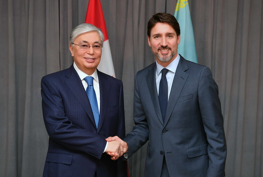 Президент Казахстана и Премьер-Министр Канады пригласили друг друга совершить взаимные визиты