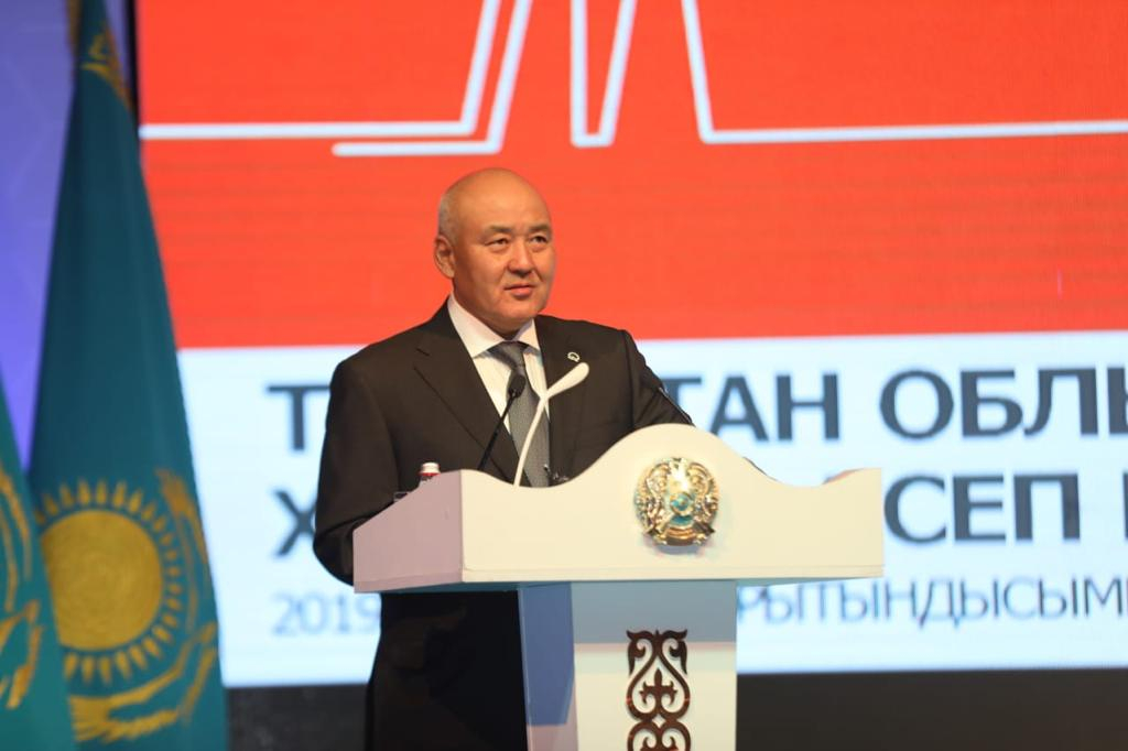Умирзак Шукеев: 2019 год был успешным для Туркестанской области