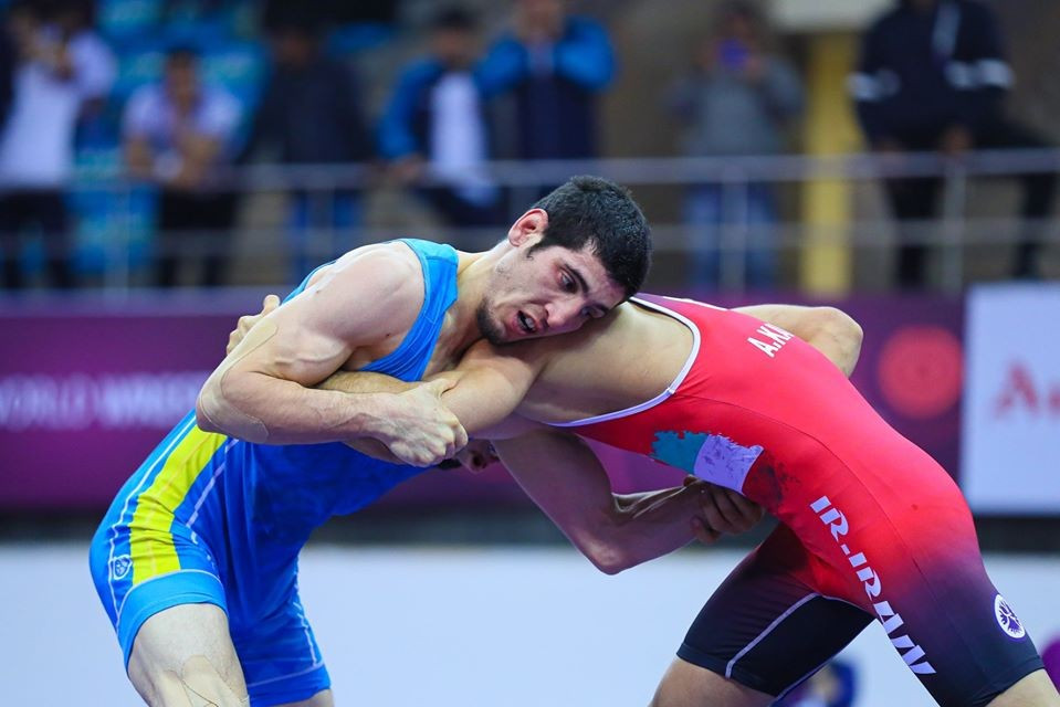 Ибрагим Магомадов завоевал "серебро" на чемпионате Азии по греко-римской борьбе