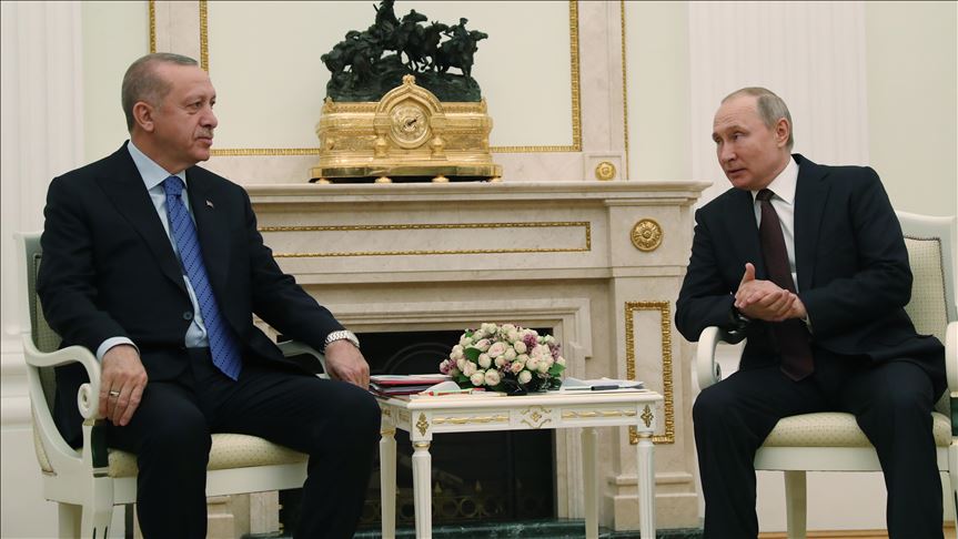 Лидеры Турции и России обсуждают в Москве ситуацию в Идлибе