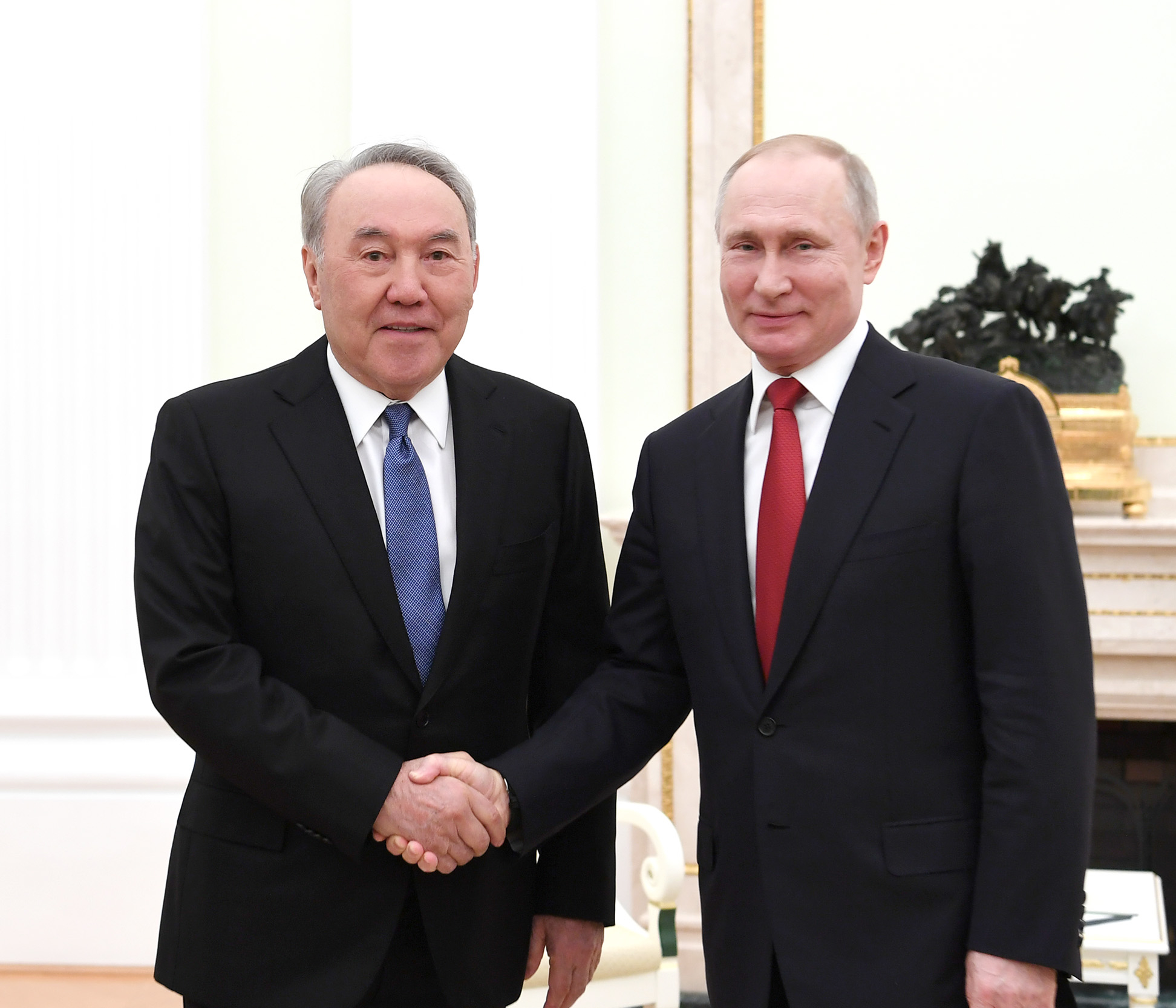 Нурсултан Назарбаев встретился с Президентом Российской Федерации Владимиром Путиным