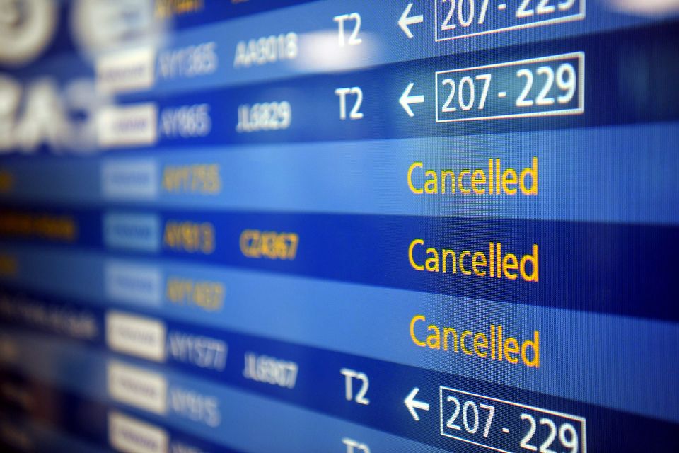 Информация об ограничений регулярных рейсов
