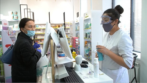 В каких аптеках можно купить маски и антисептики в Нур-Султане