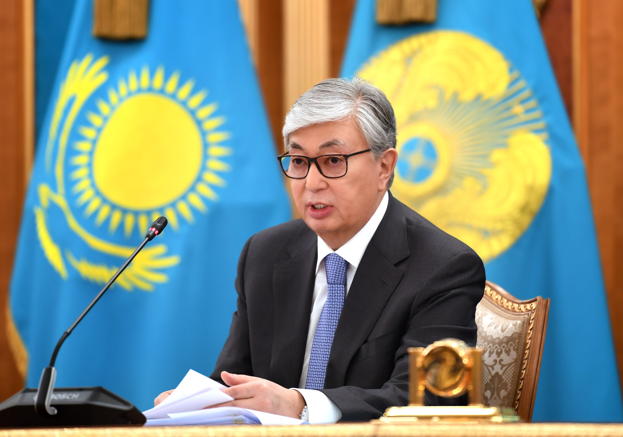 Наш народ достоин глубочайшего уважения – Президент о коллективном исполнении казахстанцами Гимна