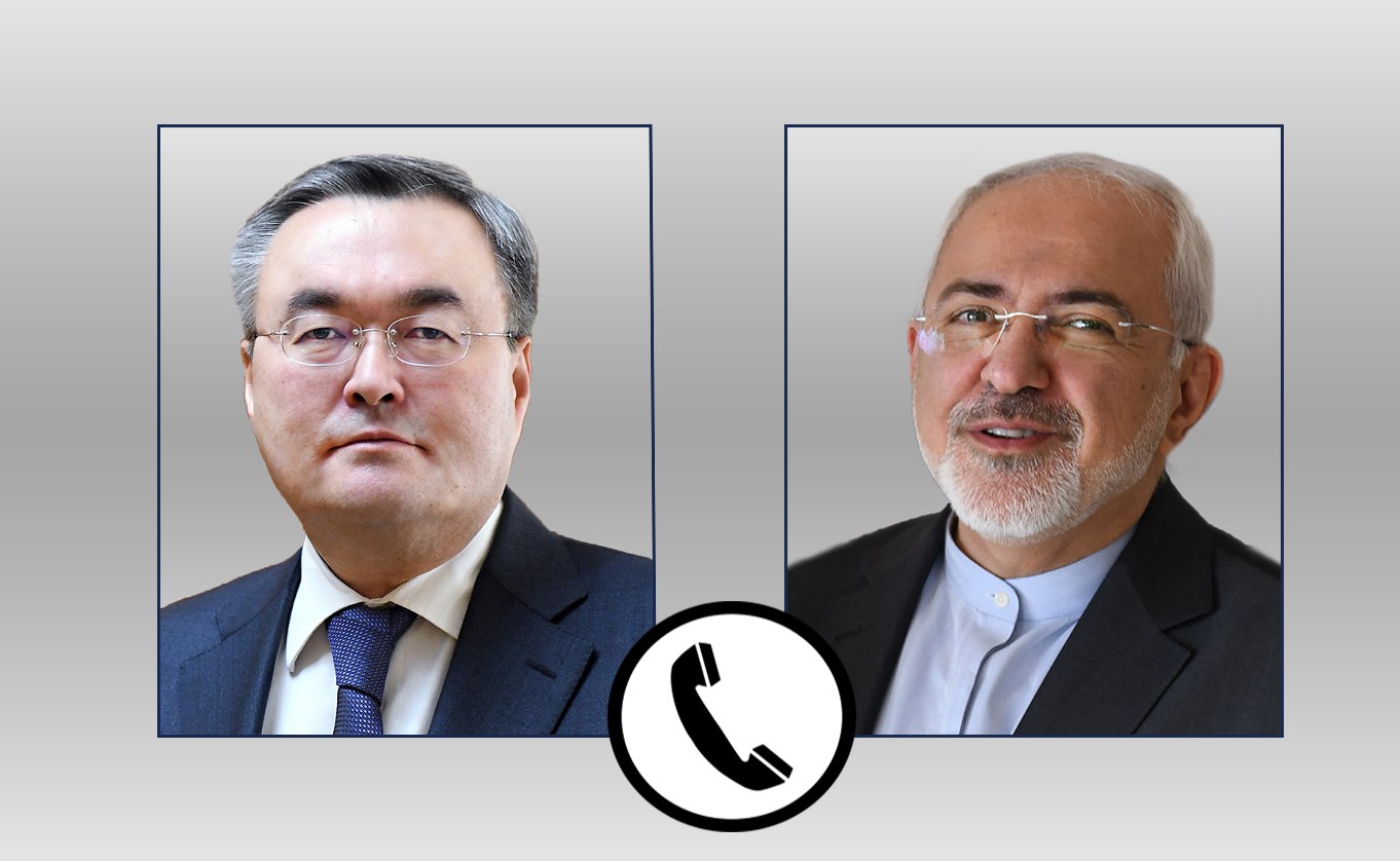 Главы МИД Казахстана и Ирана провели телефонный разговор