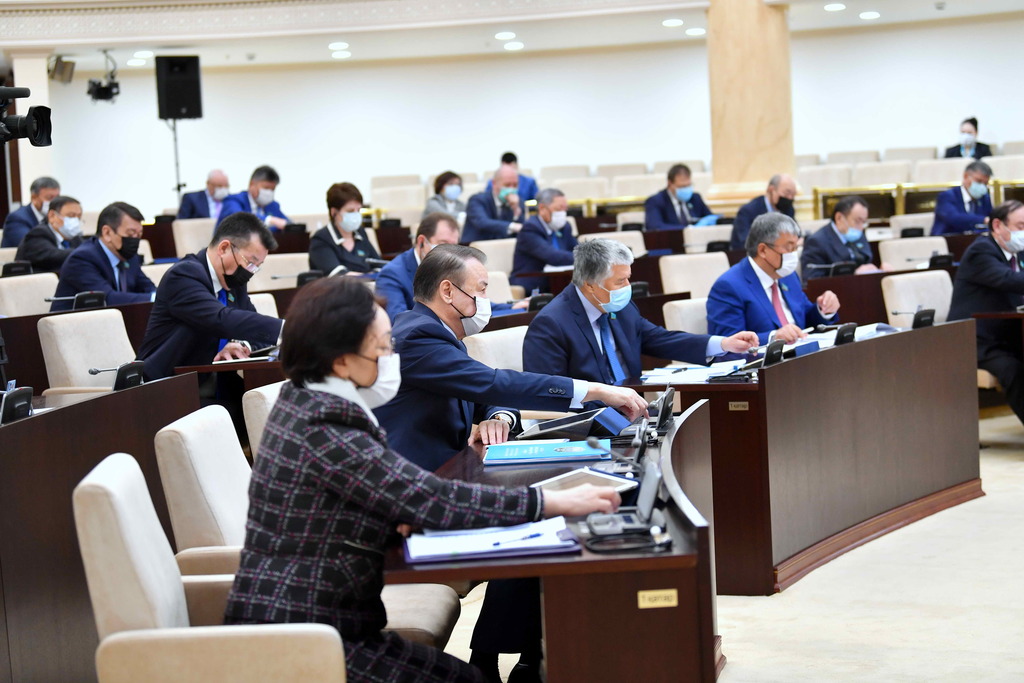Состоялось заседание Сената Парламента Казахстана