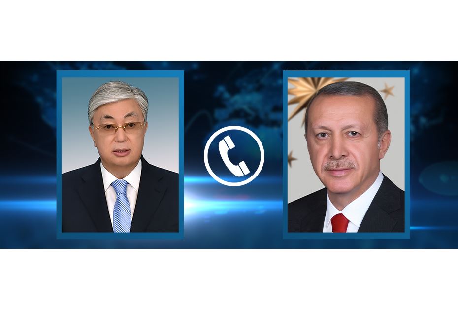Глава государства поговорил по телефону с Реджепом Тайипом Эрдоганом