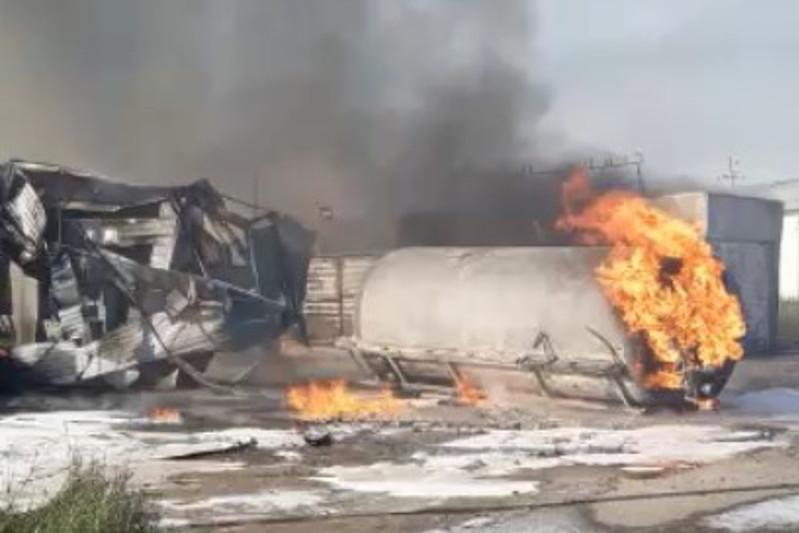 Взрыв на АГЗС в Атырау: четверо пострадавших