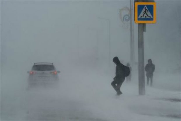 Метель и туман прогнозируют в Казахстане 18 января