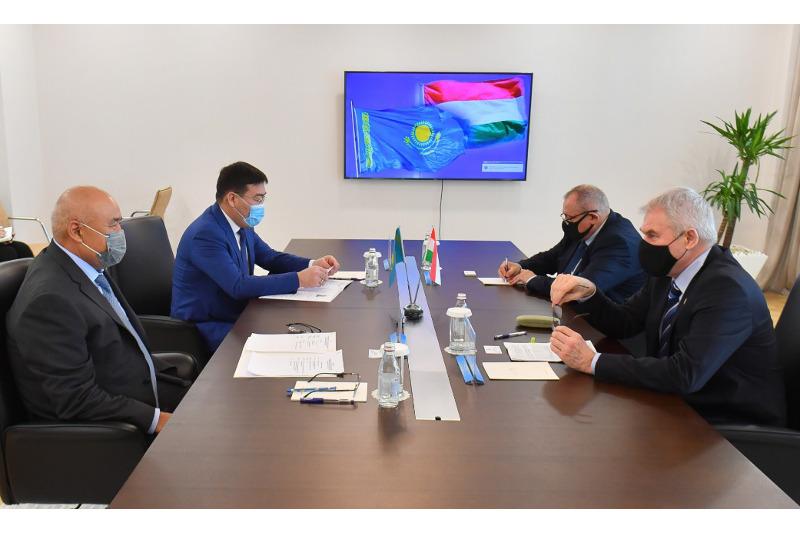 Умирзак Шукеев встретился с послом Венгрии