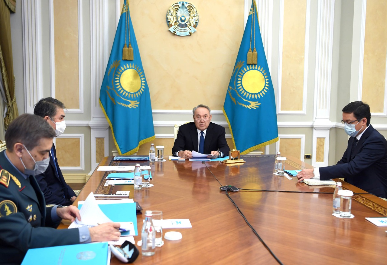 Заседание Совета Безопасности Республики Казахстан под председательством Первого Президента