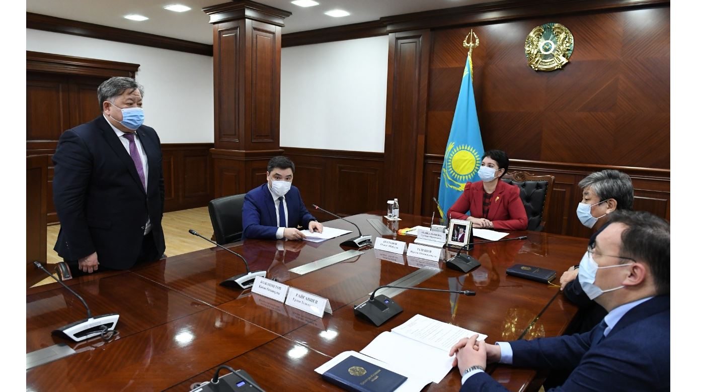 Олжас Бектенов представил нового руководителя Кызылординского областного департамента Антикора