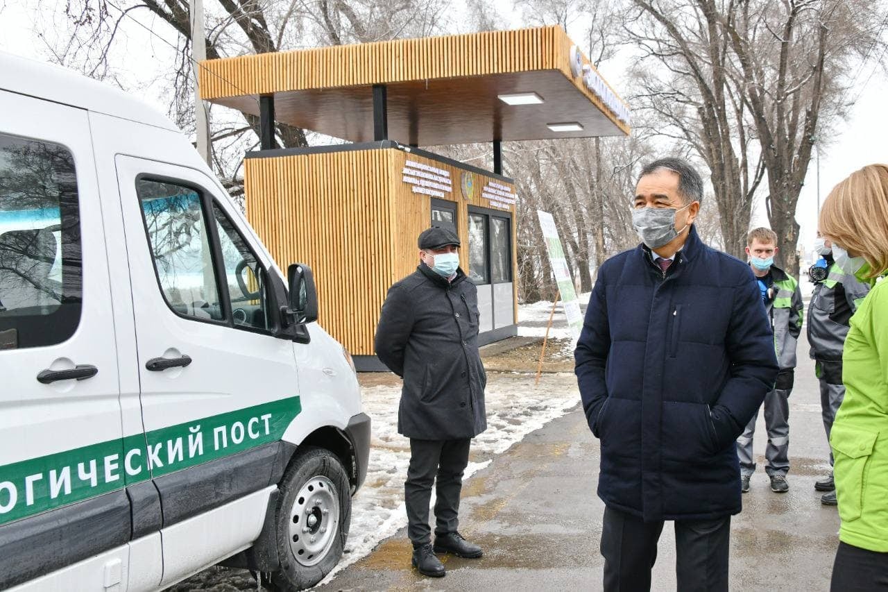 На въездах в Алматы начинают работу обновленные экопосты