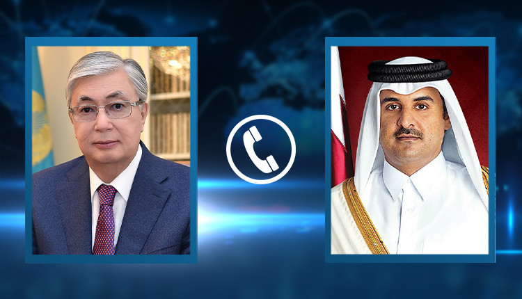 Состоялся телефонный разговор Президента Казахстана с Эмиром Государства Катар