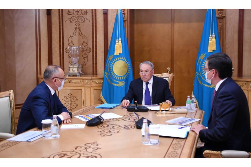 Елбасы принял председателя правления «Казатомпрома»