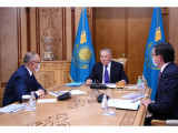 Елбасы принял председателя правления «Казатомпрома»