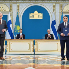 Александр Стуббтың елімізге ресми сапары аясында 15 құжатқа қол қойылды