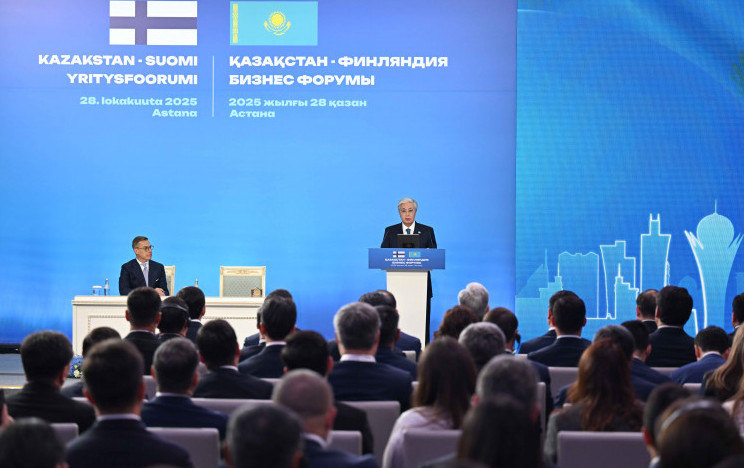 Қасым-Жомарт Тоқаев пен Александр Стубб «Қазақстан – Финляндия» бизнес форумына қатысты
