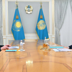 Мемлекет басшысы Qazaq Stroy компаниялар тобының құрылтайшысы Нұрлан Артықбаевты қабылдады