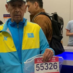 80 жастағы қазақстандық спортшы Нью-Йорк марафонын бағындырды